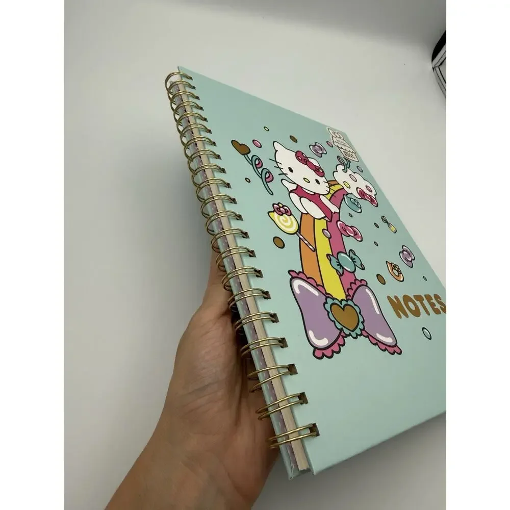 Sanrio Hello Kitty Spiral Notebook 160 Lined Pages Mint Sweet Celebration